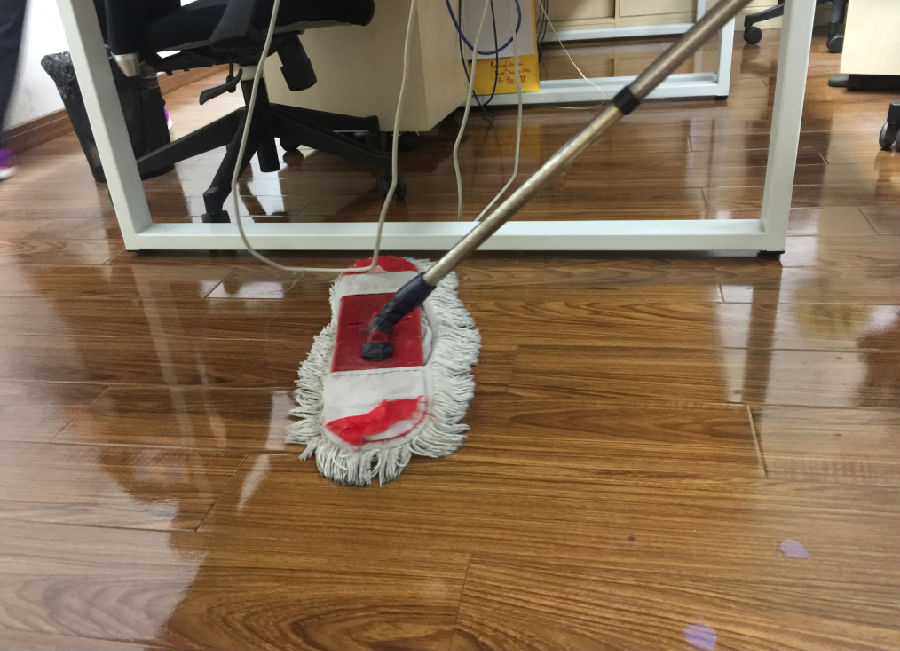 泸州木地板保洁案例